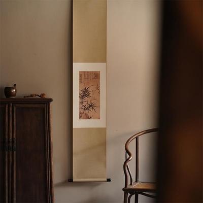 是名一鹿 ｜ 墨竹写意国画 画中式彷古装饰画 画竹子挂画 画文艺