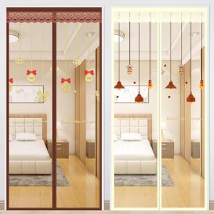 防蚊门帘魔术贴家用磁吸纱门纱窗防蝇磁铁自吸蚊帐隔断帘 夏季