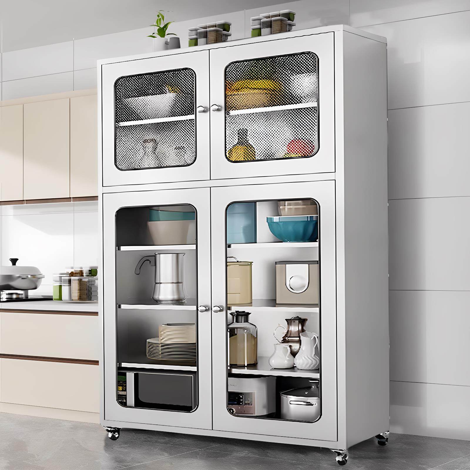 304不锈钢餐边收纳柜家用餐碗具透气收纳农村老式餐柜厨房收纳柜,住宅家具,餐边柜,淘宝优惠券,粉丝福利购,淘宝优惠卷