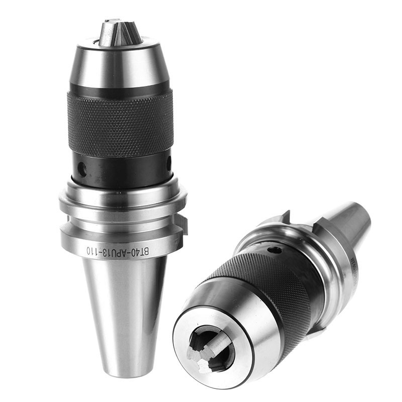 APU一体式自紧钻夹头BT30/BT40/BT50-APU08/13/16钻头直柄铣刀头