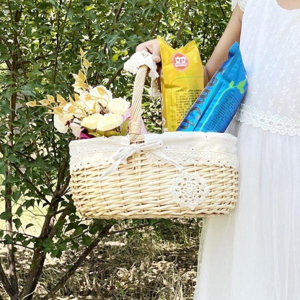 柳藤编鸡蛋篮子厨房菜篮餐篮采摘篮编织藤编收纳筐供应藤编手提篮,收纳整理,脏衣篮,淘宝优惠券,粉丝福利购,淘宝优惠卷