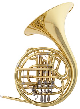 爵士朗JAZZOR四键双排圆号专业级演奏级圆号降B调转F调JZFH-310