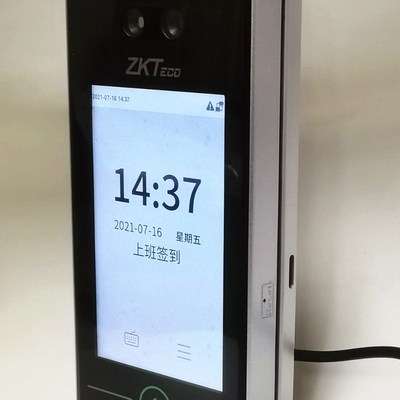 ZKTeco中控XFace320人脸门禁机自助报表一键下载动态人脸门禁套装