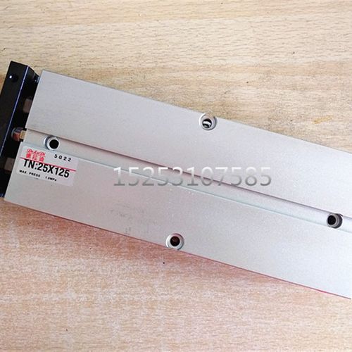 气缸TN25*70/100/125双杆气缸气动元件 角码锯下料锯门窗机器配件