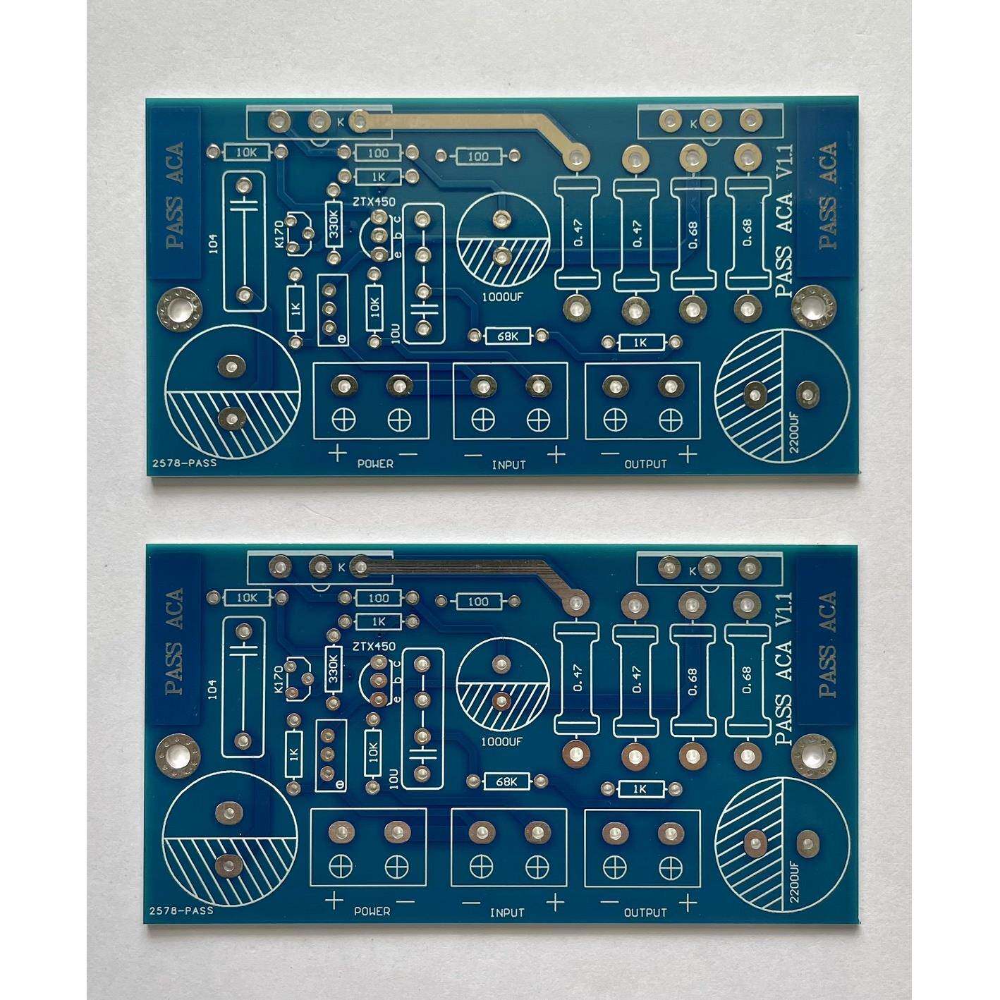 通Aca单端型场效应管功放板语音优于Lm1875 1969一对价格