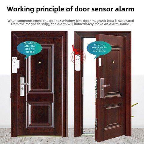 无线门窗防盗报警器家用大门窗户小偷开门防盗提醒店铺门磁报警器,电子/电工,门磁报警器,淘宝优惠券,粉丝福利购,淘宝优惠卷