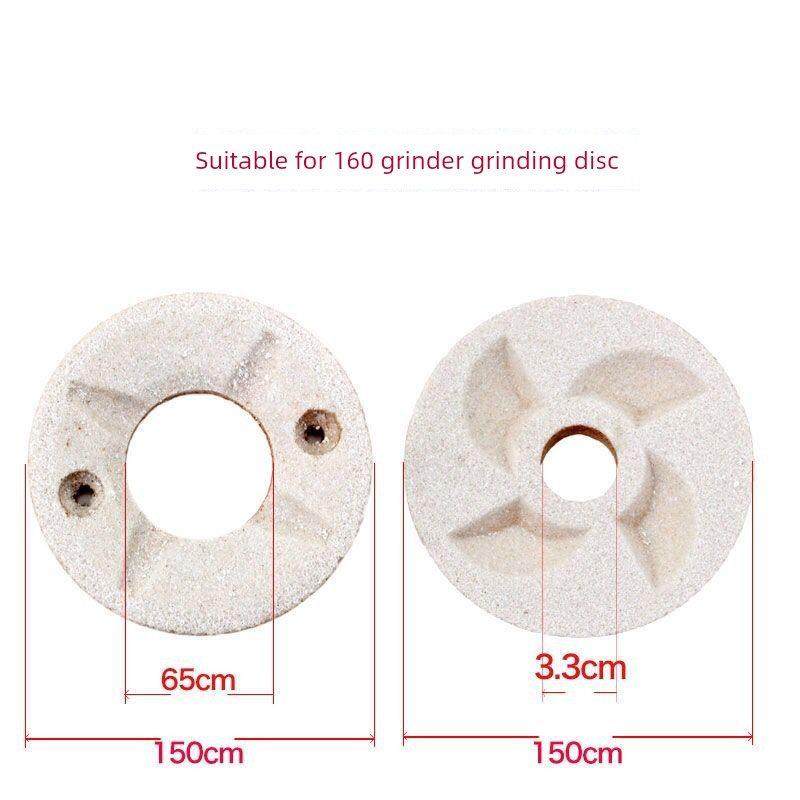 160型磨浆机豆浆研磨机配件白砂轮磨盘磨片一对（大孔65小孔33）,厨房电器,豆浆/搅拌/研磨机配件,淘宝优惠券,粉丝福利购,淘宝优惠卷
