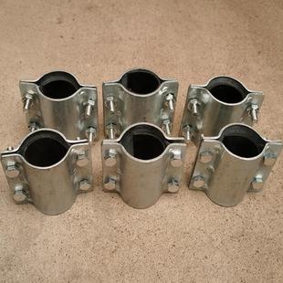PE补漏卡子抢修节 管道堵漏器 钢板镀锌哈夫节补漏器 快速抢修器