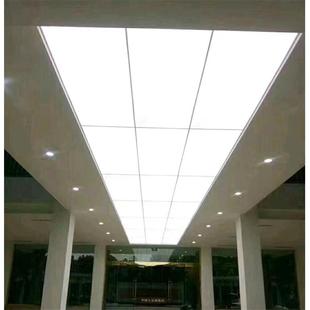 亚克力透光板PVC灯罩板 磨砂阻燃乳白色卷材长条吊顶薄灯箱片定制