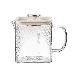 BASSENS巴森小方炖全玻璃养生壶D1plus/D2/D5原装配件玻璃壶套装