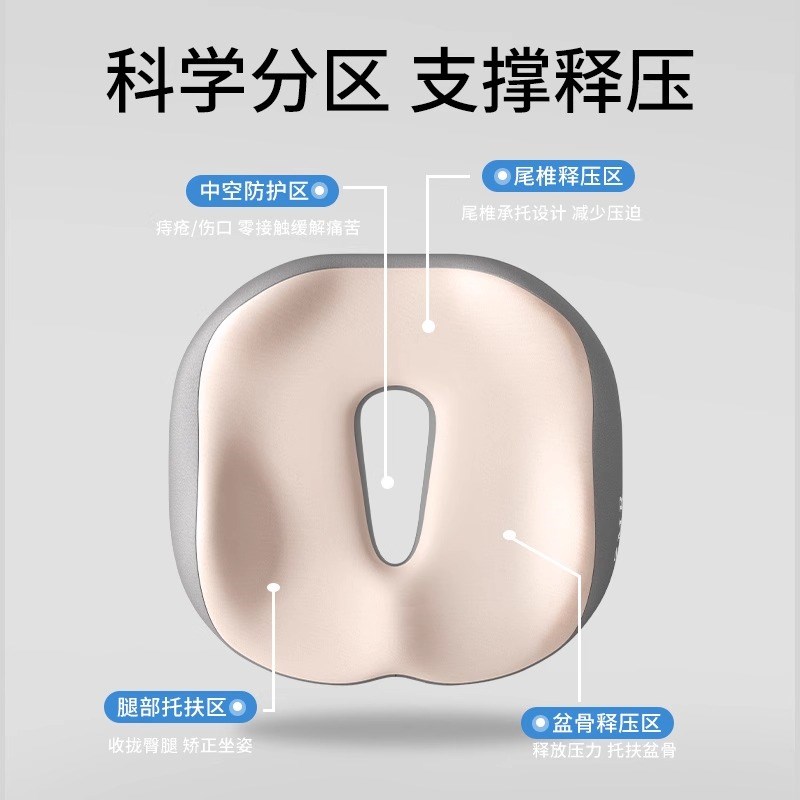 德国尾椎减压坐垫骶护尾椎骨尾巴骨疼术后保护尾骨骨折专用垫座垫