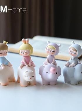 治愈系可爱少女心摆件创意家居客厅房间布置办公桌面装饰品小摆设