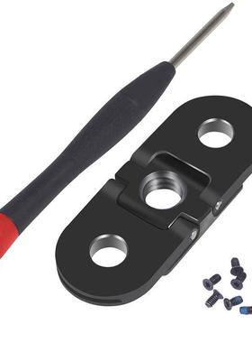 金属折叠磁吸替换底座适用GOPROhero13/10/9相机接口1/4螺孔转接