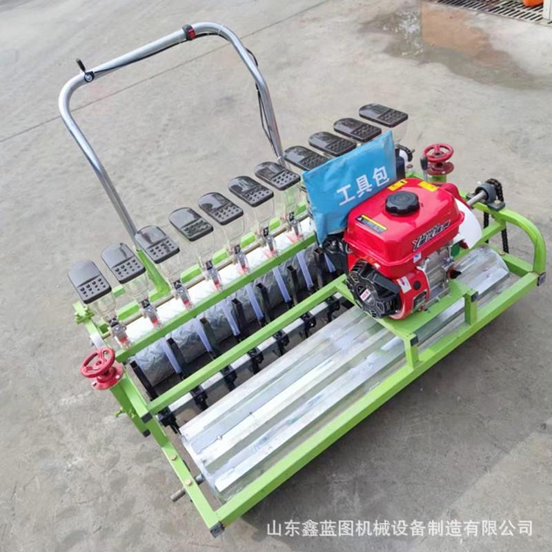 手推式蔬菜精播机勺式茴香大葱点播机小颗粒药材板蓝根播种机