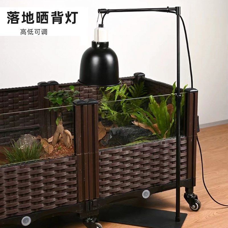 爬虫加热灯晒背灯陆龟黄缘龟乌龟落地晒背灯高低可调灯架,宠物/宠物食品及用品,爬宠灯具,淘宝优惠券,粉丝福利购,淘宝优惠卷