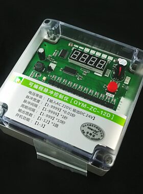 - Y线脉冲控制仪24V脉冲阀数显D12C-除尘器 在控制器Z防水包邮QM