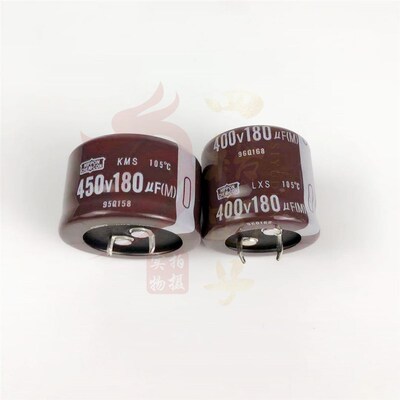 450V180UF 400WV日本化工黑金刚电解电容 直径35x20 30x25 可直拍