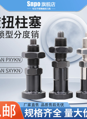 旋钮柱塞自锁型复位伸缩分度销弹簧定位销SXYKN/PXYKN/SXPKN/PXKN