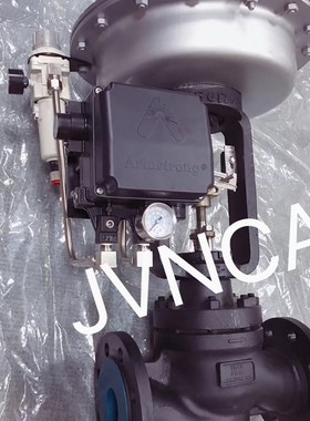 阿姆斯壮Armstrong气动截止阀 薄膜式气动法兰截止阀 气动调节阀