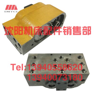沈阳中捷摇臂钻床Z3080X25 Z3063预选阀 主轴箱变速阀分油阀64011