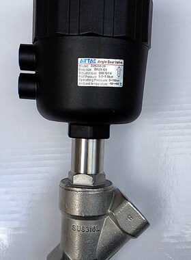 正品亚德客2JS20020Q40G 2JS20020Q50G/T 2JS20020Q63G角座阀