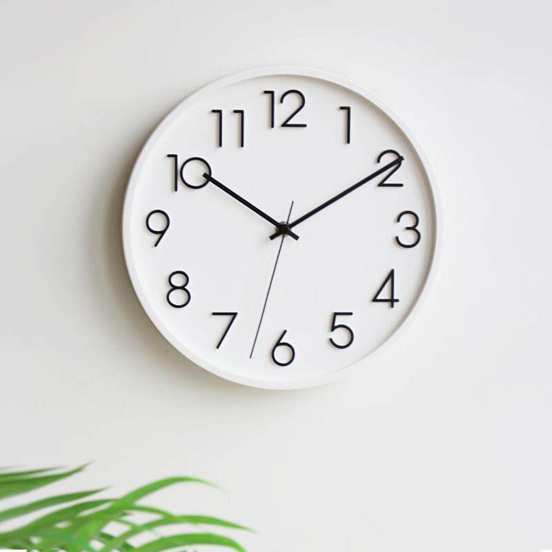 MJK简约现代挂钟2024新款钟表客厅家用静音创意个性时尚挂表轻奢