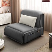 90公分单人沙发床全自动折叠电动多功能公寓小户型卧室两用双人