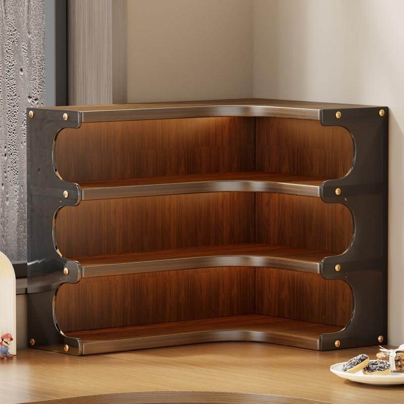 桌面置物架餐桌转角水杯储物柜工位台面多层大容量零食放置架,收纳整理,整理架/置物架/收纳架,淘宝优惠券,粉丝福利购,淘宝优惠卷