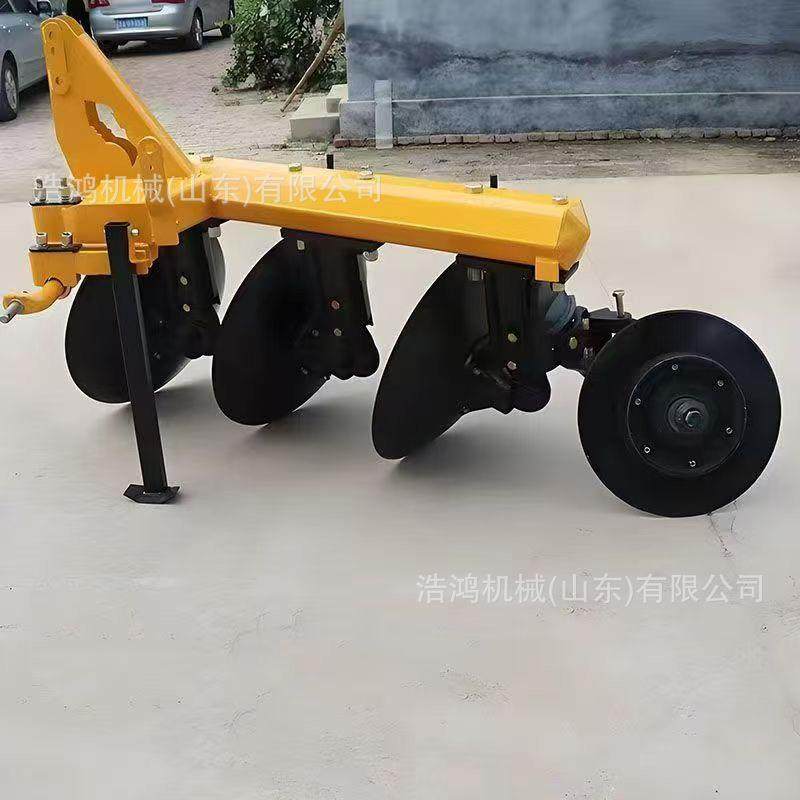 耕地的犁拖拉机后置施肥开沟机单铧犁双面犁碎土耙耕整机圆盘犁