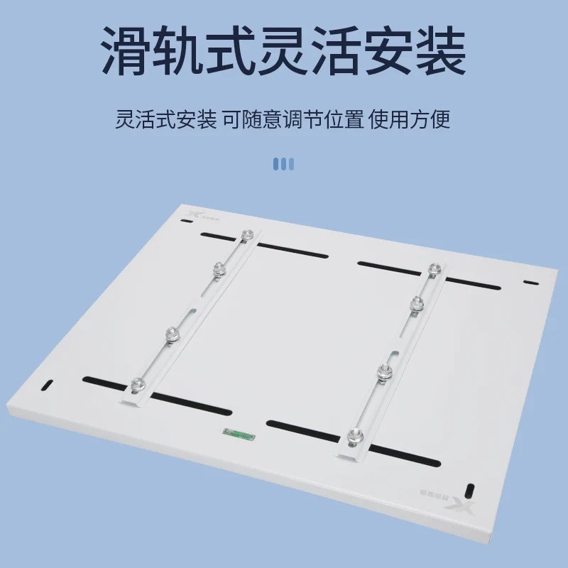 分水器安装背板明装背板不锈钢安装背板地暖安装挂板分集水器底板
