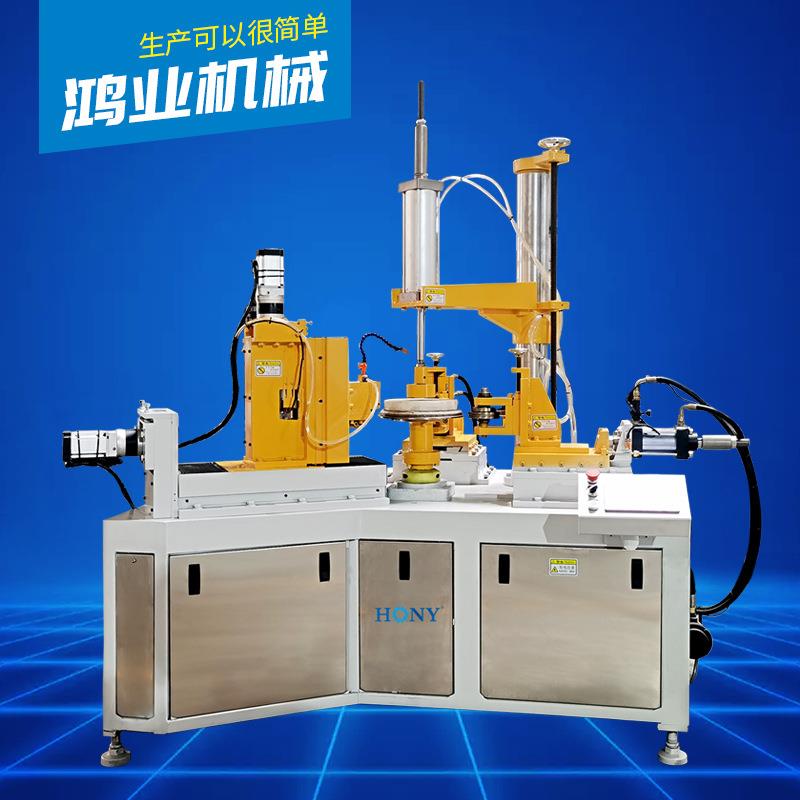 多功能数控车边机HJ311-46F-2A平底锅加工设备广东鸿业