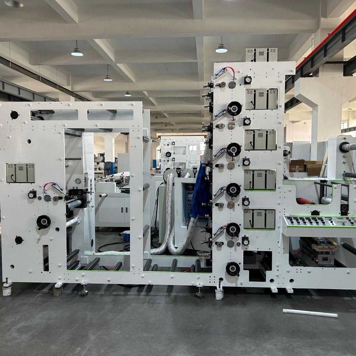 工厂供应胶面印刷机开口纸巾袋不干胶印刷速度快价格优惠