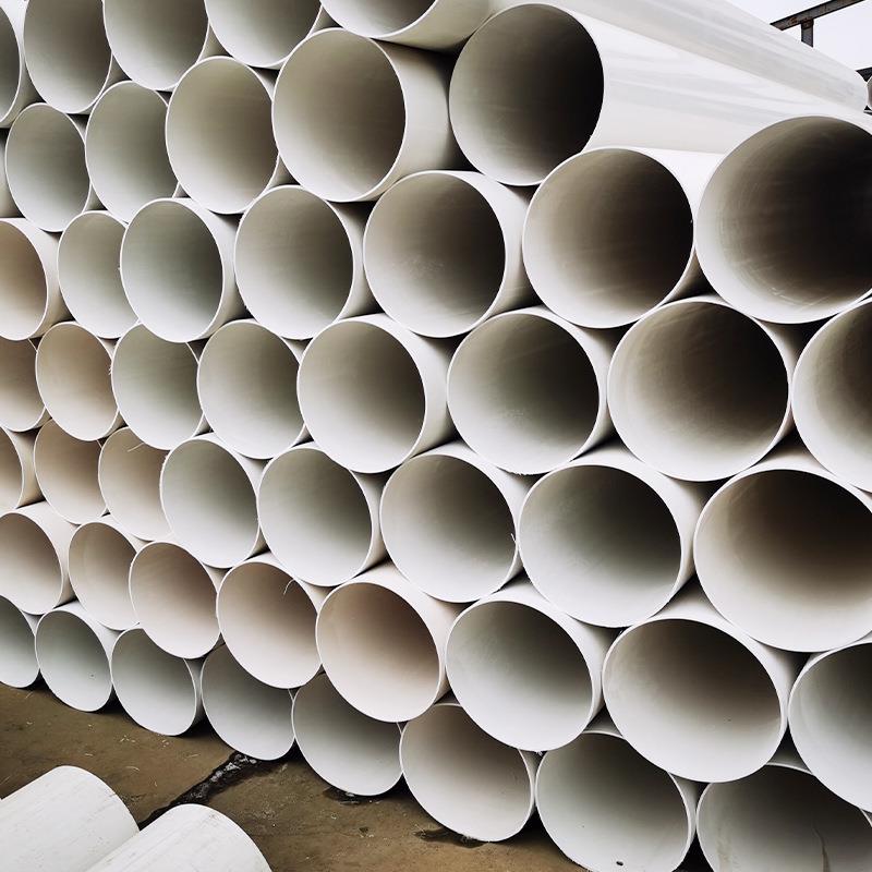 厂家供应PVC大口径315400排水管地埋排污通风管400规格齐全