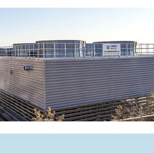 方形横流冷却塔200吨循环水水塔40T中频炉反应釜玻璃钢凉水塔开式