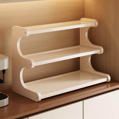 桌面置物架桌上杯子收纳层架办公室工位整理台面餐桌多层水杯小架