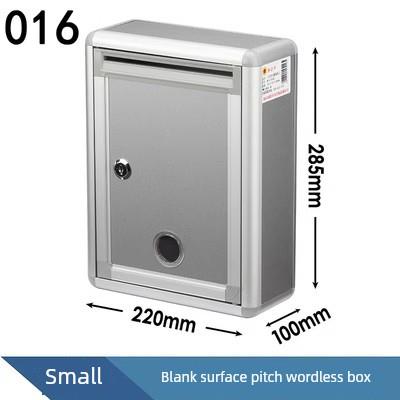 挂壁式带锁意见箱，挂壁式户外不锈钢空白带字，大型举报投诉信意