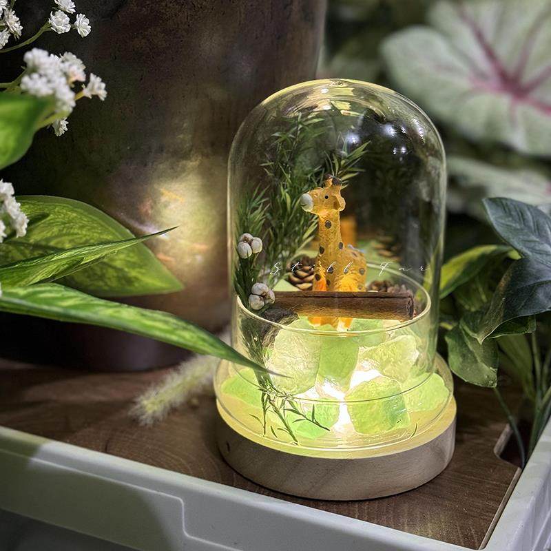 STILL【林深见鹿】水晶扩香石无火香薰礼盒卧室小夜灯生日礼物