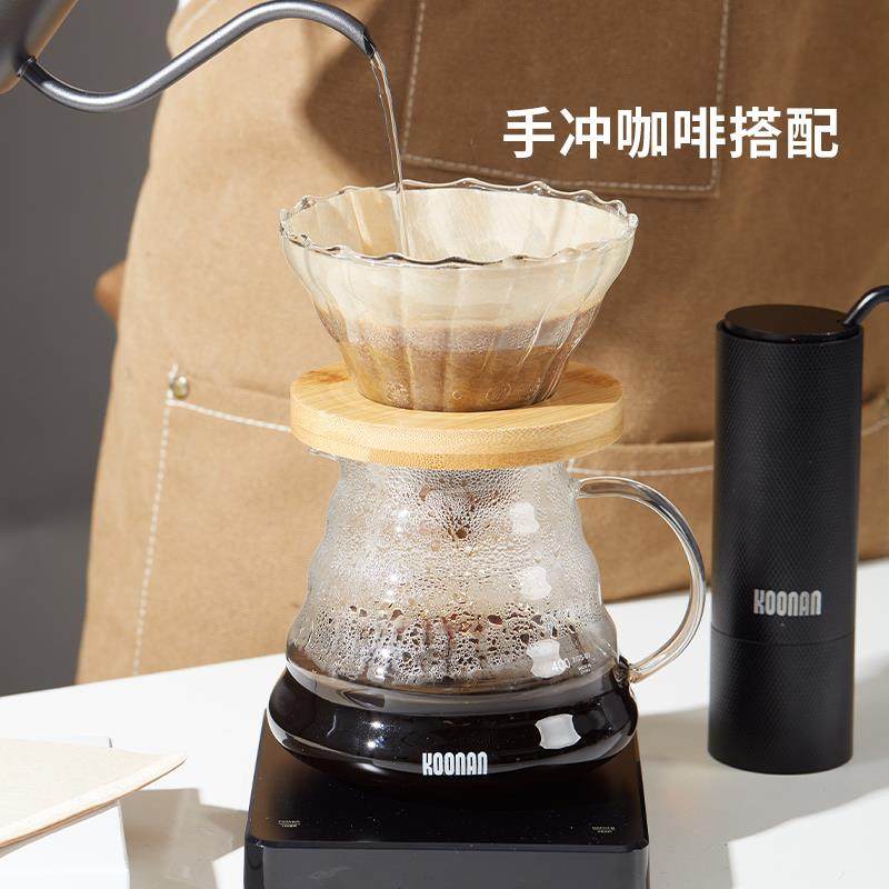 koonan手冲咖啡壶套装 V60玻璃滤杯 手冲咖啡礼盒 滴漏式过滤器,餐饮具,配套器具,淘宝优惠券,粉丝福利购,淘宝优惠卷