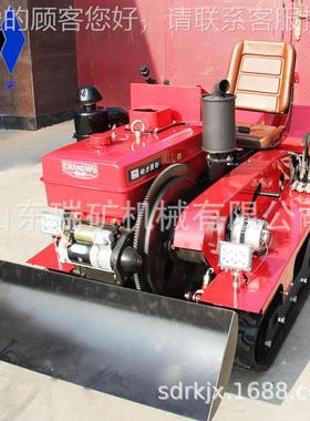 田园轨耕整新管机械柑橘园开沟施肥UDQ回填理一体机款链拖拉机履