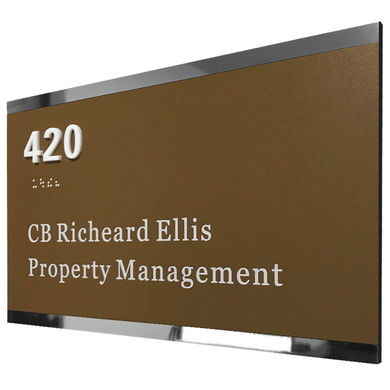 办公室门牌定制高档部门提示牌可更换科室牌公司门牌号设计指示牌