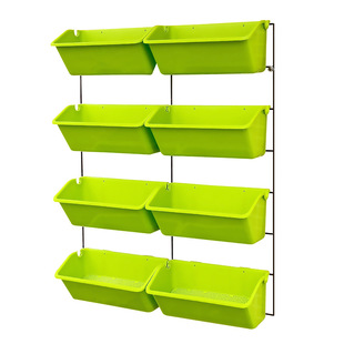 阳台种菜盆架子多层立体组合花盒家庭蔬菜草莓壁挂栏杆种植箱设备