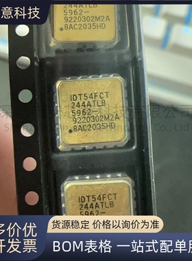 IDT54FCT244ATLB 5962-9220302M2A LCC-20 缓冲器和线路驱动器 IC