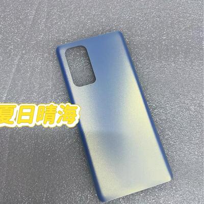 适用于OPPOreno6pro+ 手机玻璃后盖 reno6pro+电池盖外壳