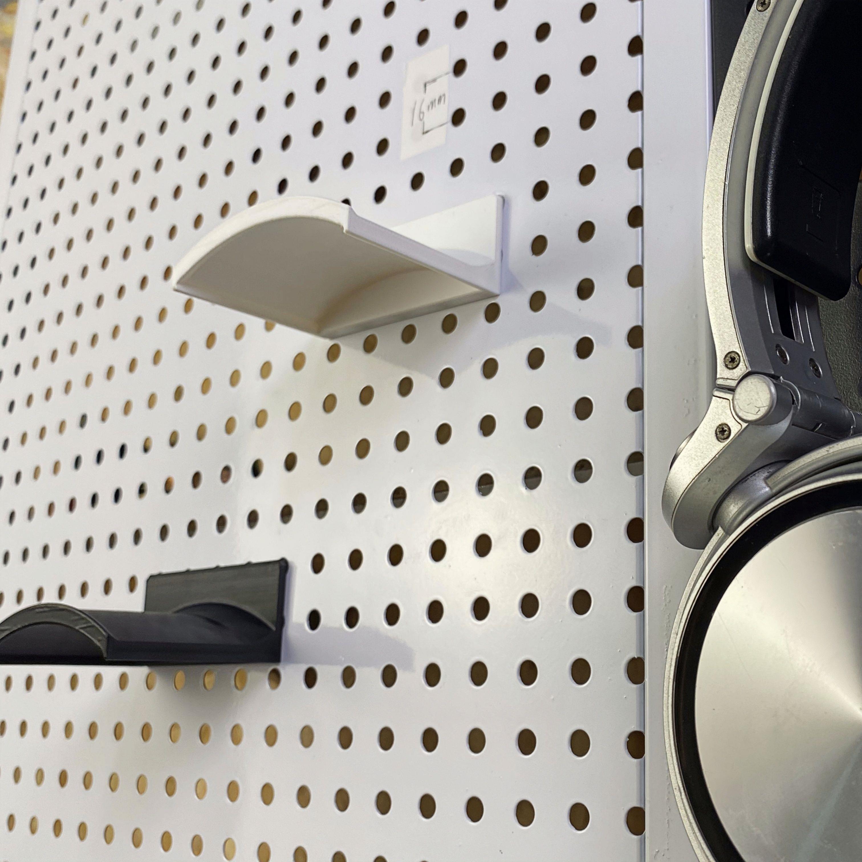 圆孔洞洞板耳机加大挂架16/25/26/30中心孔距金属洞洞板配件支架