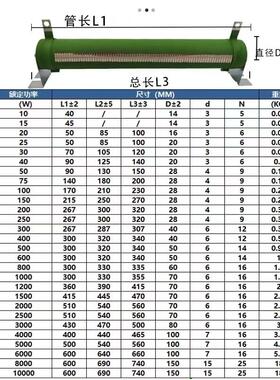 RX20T滑动变阻器线绕可变可调电阻25W50W100W150W200W300W500W1KW