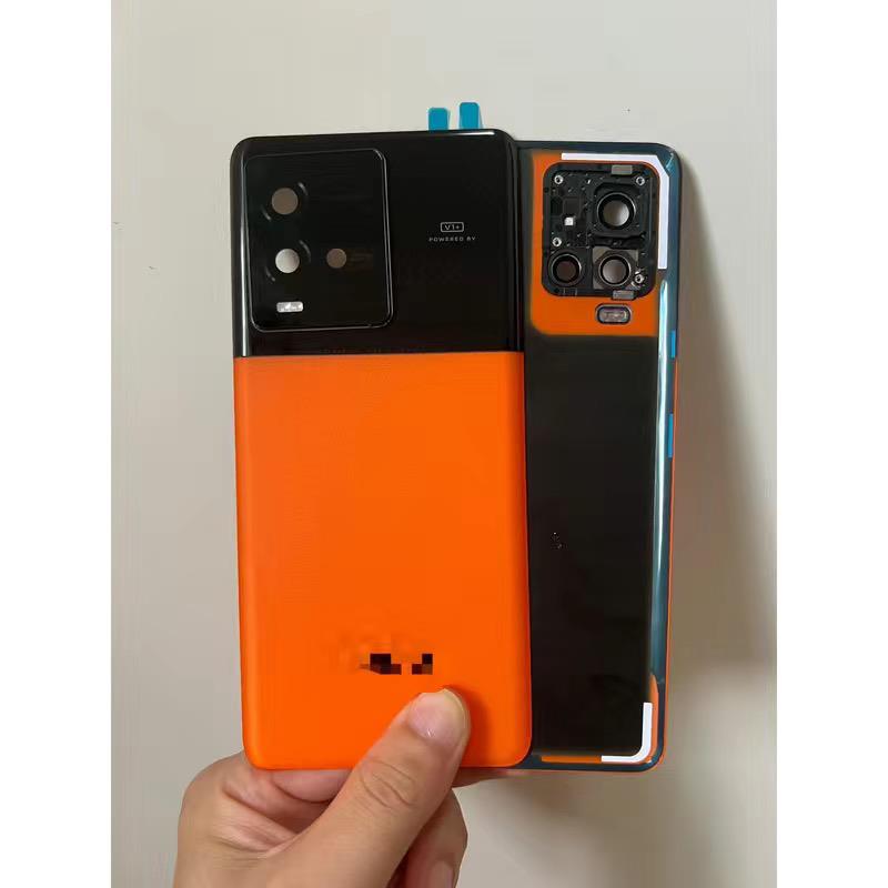 适用IQoo10手机后盖玻璃iqoo10后壳AG磨砂玻璃手机外壳全新电池盖