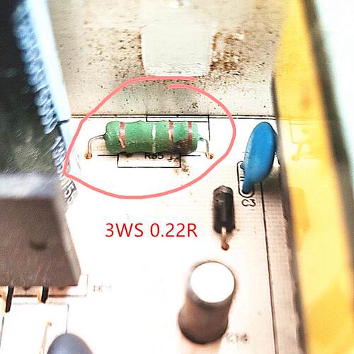 电动车充电器易坏绕线电阻3WS 3W 0.22R 0.22欧 红红银金 5*15mm