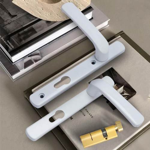 断桥铝平开门锁单点门锁铝合金门锁8535平开执手锁双面执手锁8530