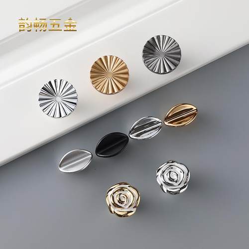 跨境北欧橱柜单孔拉手 抽屉衣橱柜门简约拉手塑料单孔美式拉手