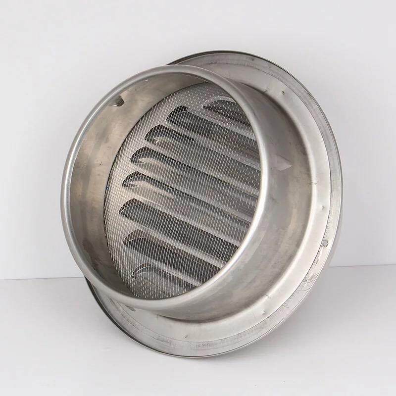 油烟机室外防雨防虫防鸟罩不锈钢外墙防风罩烟机排烟罩烟管帽罩子